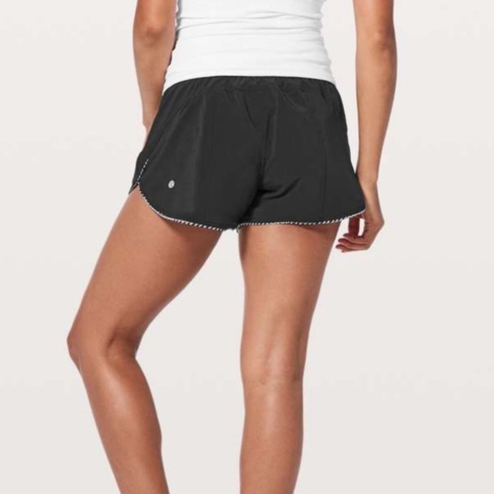 Lululemon athletica shorts, size 8 in women’s, worn once, rare and no string
